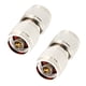thumbnail image 2 of Conector Macho N, Adaptador Profesional Impermeable Tipo N Macho A Macho 50 Ohmios 2 Piezas De Latón Para Una Mayor Transmisión De Señal Y Conectividad, 2 of 7