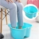 thumbnail image 2 of Baño de pies grande, baño de pies de plástico grueso, para pedicura, desintoxicación y masaje, muy adecuado para remojar pies, uñas de los pies y tobillos, 2 of 7