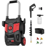 Electric Pressure Washer - 4500PSI Max 3.0GPM with 20FT Hose,35FT Cord High Power Washers Powered 4 Nozzles for Patios Car Garden