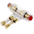 thumbnail image 2 of American Terminal 250 Amp Inline AGU Fuse Holder Fits 4 8 10 Gauge Wire, 2 of 5