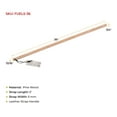 thumbnail image 6 of 4 Pack 36" Fuel Tank Measuring Stick w/Leather Strap - Pine Wood Square Fuel Level Indicator Stick - Grade Rods, 6 of 9