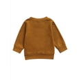 thumbnail image 4 of Little Boy’s Fashion Letter Sweatshirt Casual Round Neck Long Sleeve Pullover Sweater, 0-3T, 4 of 7