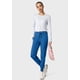 thumbnail image 5 of Pantalones deportivos SANTINY para mujer, ligeros, para correr, con cordón, entrenamiento, viajes, yoga, atletismo, pantalones de salón con bolsillos (Blue_S), 5 of 5