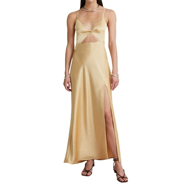 Txlixc Vestido de verano femenino, collage spaghetti Ribbon Deep V - neck spaghetti Txlixc moda