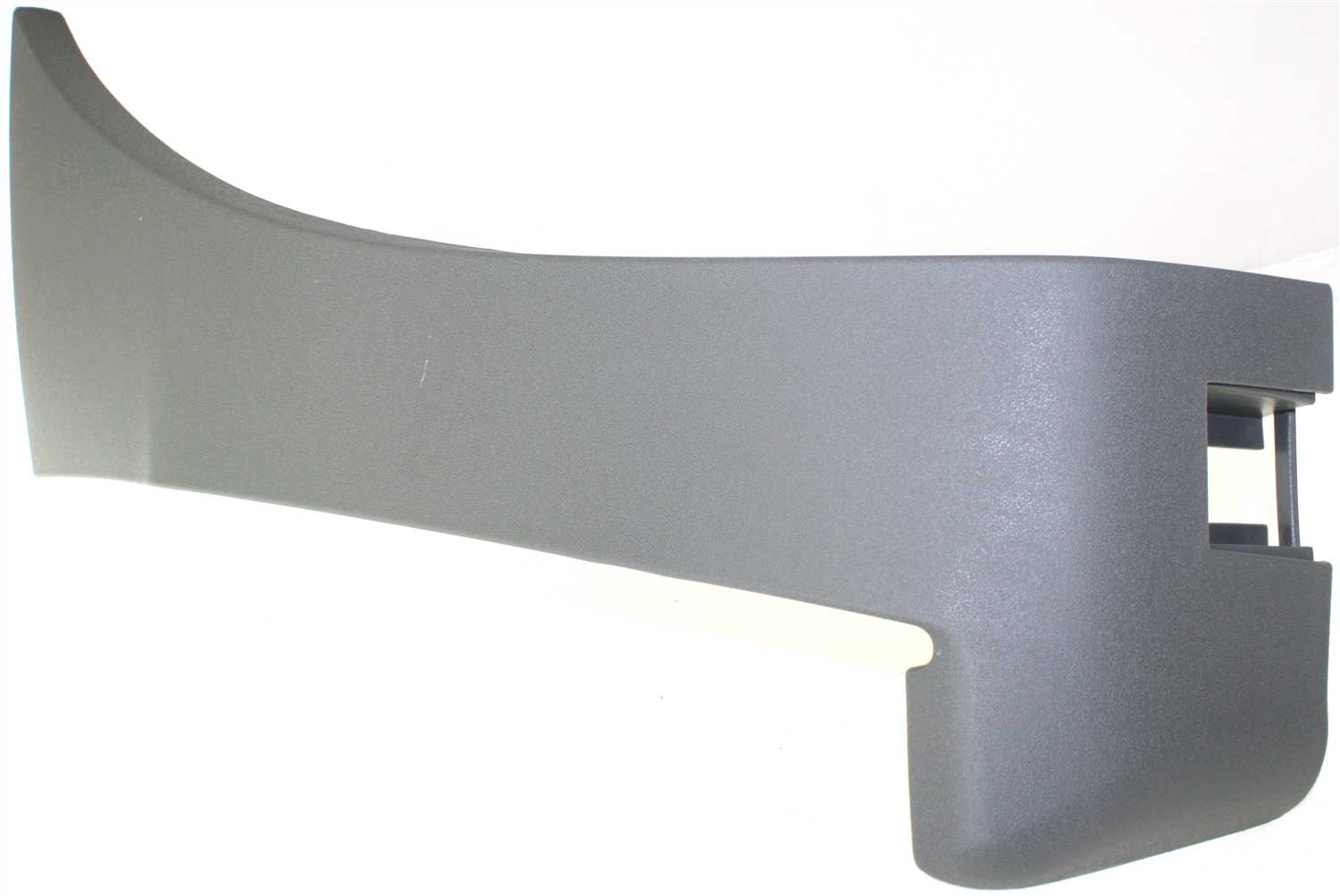 Fender Trim Compatible with 2002 Chevrolet Avalanche 1500 2500 Front, Right Passenger Side, Lower Cladding Gray