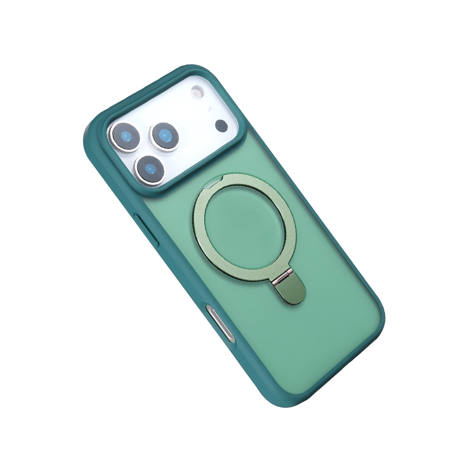 iPhone 17 Pro Max Case with Built-In MagStand - Green