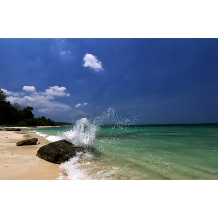 LAMINATED POSTER Sea Sand Water India Summer Beach Andaman Ocean Poster Print 24 x (Best Of India Summer)