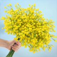 thumbnail image 1 of Flores artificiales N&T Nieting Babys Breath, 10 unidades, amarillas, 1 of 9