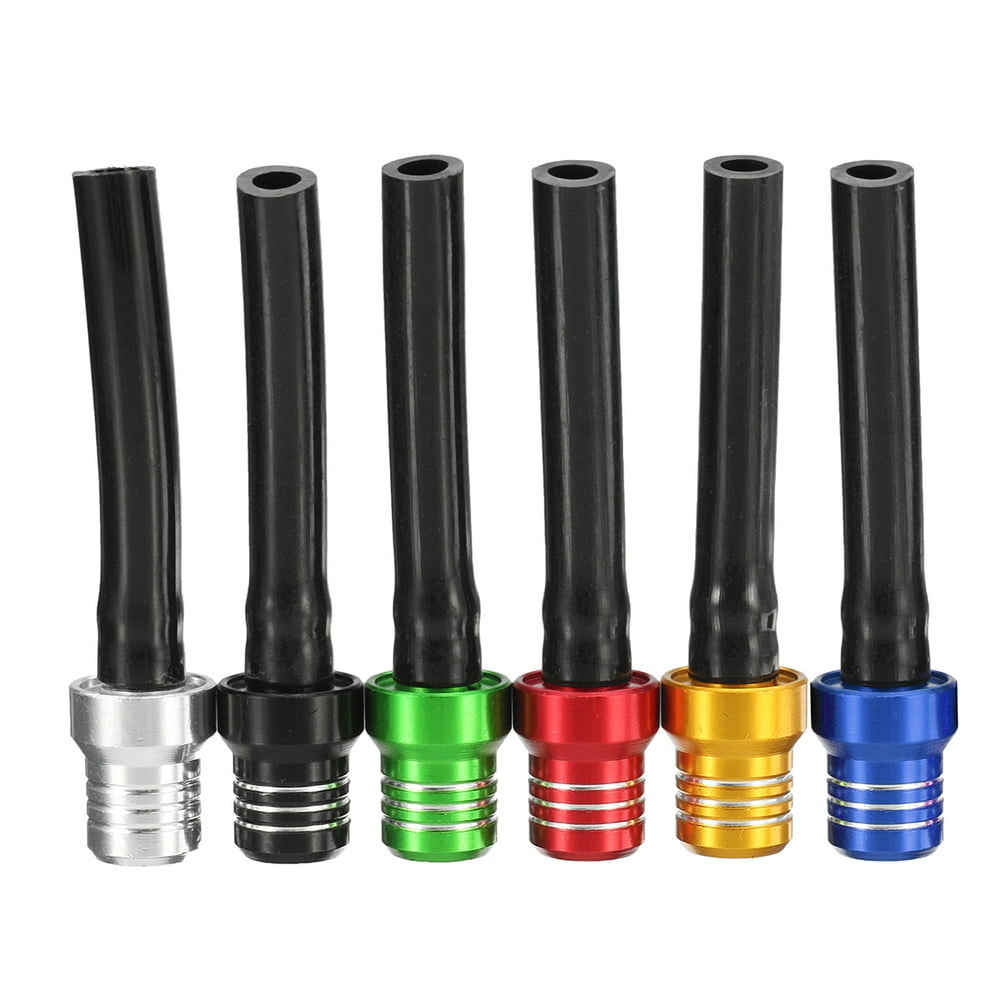 Motorcycle Gas Fuel Cap Valve Aluminum Alloy Vent Breather Pipe Hose