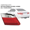 thumbnail image 2 of APA Replacement for Inner Rear Lamp 2013 2014 2015 Accord EX-L Touring Hybrid with Light Bulb Included Driver Left Side 34155T2AA11 HO2802106, 2 of 9