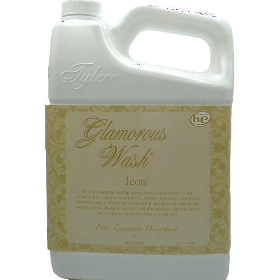 Tyler Candle Icon Glamorous Wash Liquid Laundry Detergent, 24 Loads, 64 fl oz