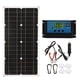 thumbnail image 1 of Panel Solar de 25W IP65, resistente al agua, 12V, 24V, protección adaptable de alta potencia contra sobrecarga para RV, coche, barco, remolque, controlador de 10A Jadeshay A, 1 of 8