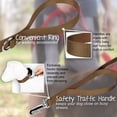 thumbnail image 5 of Country Brook Petz® 3/4 inch Deluxe Nylon Dog Leash, 6 Foot - Coyote Tan, 5 of 6