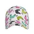 thumbnail image 2 of Fotbe Funny Chicken Classic Baseball Cap, Adjustable Snapback Hats, Outdoor Baseball Hat for Men and Women Cotton Soft, 2 of 9