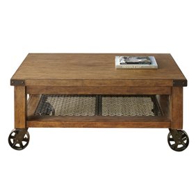 Southampton Wood Veneer Coffee Table Espresso Walmart Com Walmart Com
