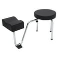 thumbnail image 4 of ToppiJoy Pedicure Stool for Nail Tech, Adjustable Height Footrest Chair with Premium Shaping Cotton & Anti-Slip Pad, 4 of 11