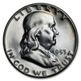 thumbnail image 1 of 1953 Franklin Half Dollar Proof-65, 1 of 2