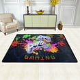 thumbnail image 2 of XMXT Non-Slip Area Rug, Colorful Elements Print Polyester Rugs for Living Room, 36 x 24 inches Multicolor, 2 of 9