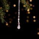 thumbnail image 4 of Adornos colgantes para árbol de Navidad | Decoración colgante de cristal acrílico rosa, cuentas de perla de lujo, elegante decoración de 9 pulgadas para hogar, fiestas, exposición romántica diaria, 4 of 6