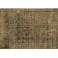 thumbnail image 1 of Ahgly Company Indoor Rectangle Abstract Brown Modern Area Rugs, 4' x 6', 1 of 4