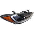 thumbnail image 4 of Headlight Compatible with 2017-2018 Hyundai Elantra Passenger Side OE comparable Composite With bulb(s), 4 of 5