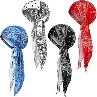 Phogary Bamboo Cotton Chemo Headwear, Pleated Elastic Scarf  display picture 2