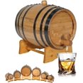 thumbnail image 1 of Barril de añejamiento de roble Thousand Oaks de 1 L con soporte y espita, 1 of 8