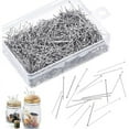 thumbnail image 3 of 100PCS Straight Pins for Crafts, Sewing Pins Stainless Steel Pin for Jewelry Making, Quilting, 3 of 5