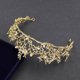 thumbnail image 5 of Zhuge Tiara de boda para novia, diadema de princesa, corona nupcial, joyería para el cabello con diamantes de imitación de cristal, decoración para novia, cumpleaños, graduación, boda (oro), 5 of 5