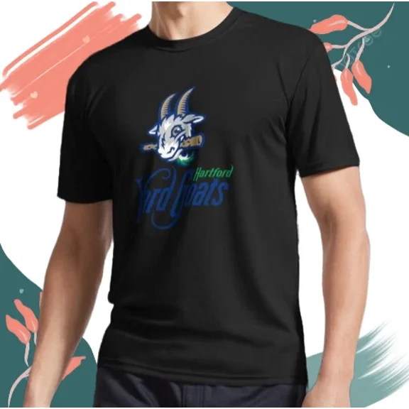NEW! Hartford Yard Goats Logo Funny USA Size Unisex Hoodie & T-Shirt