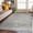 Brown, variant on World Rug Gallery Bohemian Stipre Arch Design Area Rug - BLACK 2'x7'