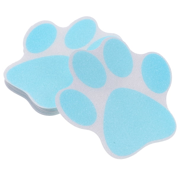 BRIGHTFUFU Calcomanías de bañera de pata de 10 piezas pegatinas de bañera calcomanías de pared de piso autoadhesivo