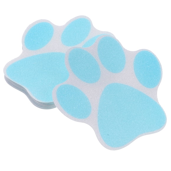 MasteelfCA 10pcs Paw Bathtub Decals Bathtub Stickers Self-adhesive Floor Wall Decals