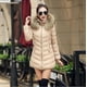 thumbnail image 3 of Chaqueta de algodón para mujer, chaqueta de algodón de longitud media, chaqueta de algodón para mujer, chaqueta de algodón gruesa y ajustada, ropa de abrigo, 3 of 6