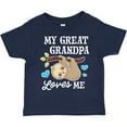 thumbnail image 3 of Inktastic My Great Grandpa Loves Me with Sloth and Hearts Boys or Girls Toddler T-Shirt, 3 of 5