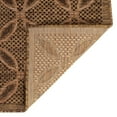 thumbnail image 7 of Unique Loom Outdoor Trellis Collection Area Rug - Spiral (6' 1" x 9' Rectangle Light Brown/Brown), 7 of 7