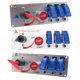 thumbnail image 2 of sweethay Panel de interruptores Botón de encendido Instalación práctica Tamaño compacto Componentes duraderos del vehículo Interruptores de Paneles de instrumentos para automóviles Azul, 2 of 6