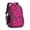 Black and Pink Leopard Print-2, variant on Black and Pink Leopard Print Cute School Backpack Bag with Padded Back and Adjustable Shoulder Straps 16.9 X 12.6 X 5.9 Inches