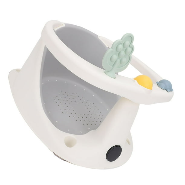 Asiento De Baño Para Bebés, Asiento De Baño De Bebé Sin Deslizamiento Con Tazas De Succión Para Bebés