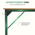 thumbnail image 6 of MAYEERTY 63 Inch Writing Desk with Fabric Drawers & Storage Bag, Modern Home Office Desk,Oak, 6 of 7