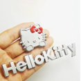 thumbnail image 2 of Sanrio Car Decorative Car Stickers and Logos Hello Kitty's Cartoon 3D Metal Car Rear Creative Car Logos Cute Car Accessories, 2 of 5
