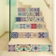 thumbnail image 3 of 6 uds pegatinas de Mandala azulejo piso escalera impermeable YONGSHENG decoración baño cocina, 3 of 5
