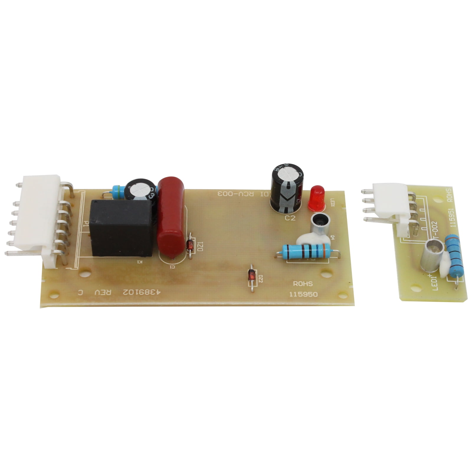 W10757851 Refrigerator Ice Level Control Board Replacement for Whirlpool GS6SHEXMS00 Refrigerator - Compatible with 4389102 Icemaker Emitter Sensor Control Board - UpStart Components Brand