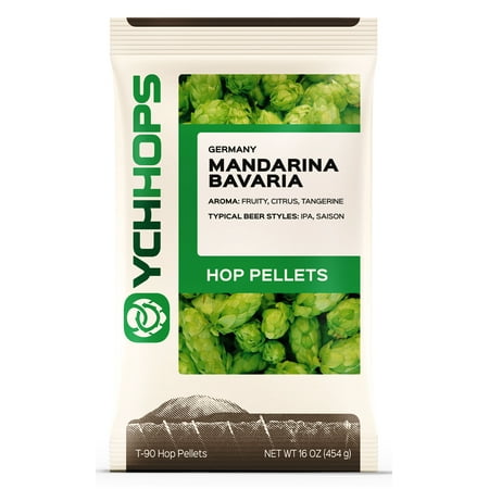 

German Mandarina Bavaria Hop Pellets - 1 lb.