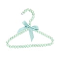 thumbnail image 2 of Clothes Hanger with Bow Non-slip ABS Children Faux Pearl Rack for Home, 2 of 10