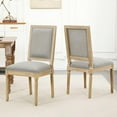 Dining Chairs Set of 2 French Country Kitchen Chairs with Rectangular