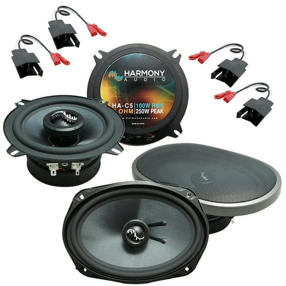 Fits Dodge Caravan 1984-2000 Factory Speakers Upgrade Harmony C5 C69 Package New