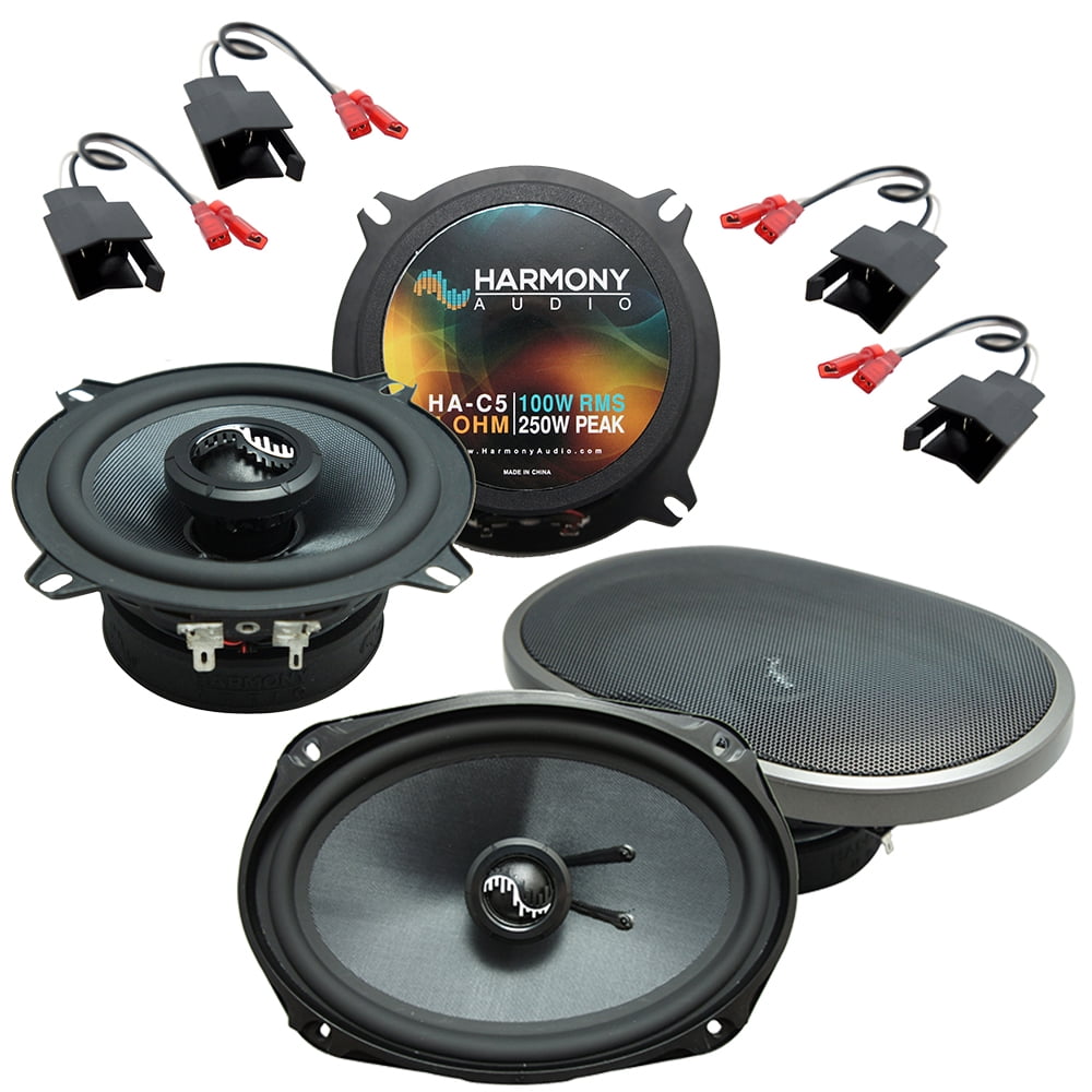 Fits Dodge Caravan 19842000 Factory Premium Speaker Upgrade Harmony C5