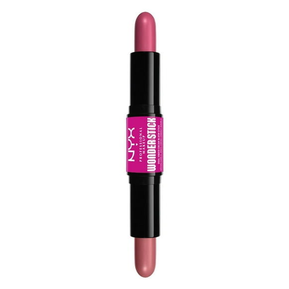 NYX PROFESSIONAL MAKEUP, Wonder Blush, Cream Blush Duo, Infused with Hyaluronic acid - LIGHT PEACH AND BABY PINK