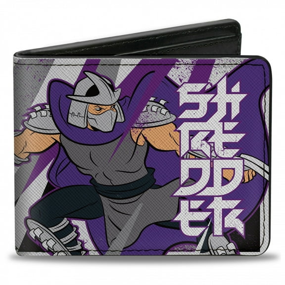 Teenage Mutant Ninja Turtles Shredder Action Pose Bifold Wallet
